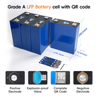 Cellule de batterie LiFePO4 prismatique EVE314ah MB31 314Ah 3.2V Grade A pour stockage d'énergie solaire