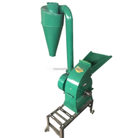Yüksek Verimli Yeni Mısır/Sorgum/Buğday/Fasulye Öğütme Makinesi Çekiçli Değirmen Kırıcı 600kg/saat Kapasiteli Dizel/Elektrikli