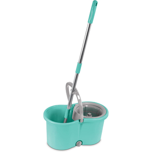 Blue Eco-Friendly Telescopic High Quality Hand-Free Wet Dry <b>Mop</b> Automatic Dehydration Light Weight Stainless Steel 2.5L Capacity - Product Image 4