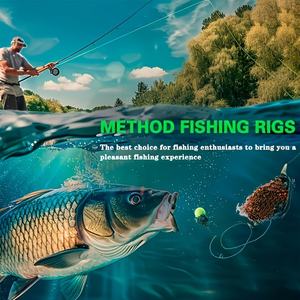 Ensemble <span class=keywords><strong>de</strong></span> pêche au <span class=keywords><strong>feeder</strong></span> avec <span class=keywords><strong>ligne</strong></span> tressée haute résistance, hameçons à ardillon tranchant et <span class=keywords><strong>ligne</strong></span> <span class=keywords><strong>de</strong></span> relance pour la pêche à la <span class=keywords><strong>carpe</strong></span> et la configuration <span class=keywords><strong>de</strong></span> la montée <span class=keywords><strong>de</strong></span> <span class=keywords><strong>feeder</strong></span> - Product Image 3