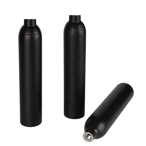 High-Level Safety Co2 Gas Bottle Refillable Aluminum Bottle 30Mpa 300bar High Pressure Co2 Tank