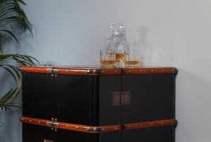 مستوردة فاخرة خفيفة من الماهوجني قديمة قابلة للنقل مع قفل من الخشب الصلب مصممة لتخزين منزل فيلا وخزانة عرض - Product Image 3