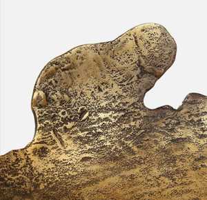 Bol en laiton personnalisé écologique fait à la main de vente chaude avec un bol de pièce maîtresse décoratif en laiton antique pour table de fête - Product Image 5