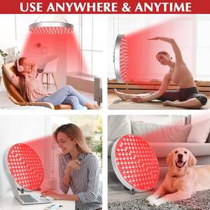 Panneau de luminothérapie rouge 50W 660nm 850nm <span class=keywords><strong>Lumière</strong></span> infrarouge proche pour la récupération musculaire, le rajeunissement de la peau, le soulagement de la douleur, utilisation à domicile - Product Image 3