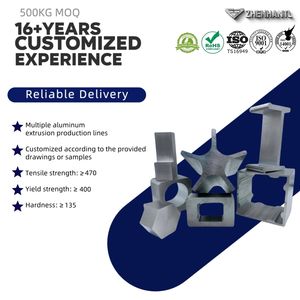 Profilo in Alluminio 7075 Lavorato su Misura, Affidabile Resistenza, Qualità Certificata, Profilo Estruso in Alluminio di Precisione Industriale - Product Image 1