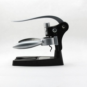Kit d'ouverture de bouteille de vin avec coupe-feuille et spirale Extra, ouvre-bouteille de vin, en acier inoxydable - Product Image 3