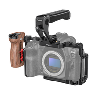 5D Mark III/IV için Üst Saplı Kamera Kafes Kiti, Alüminyum Alaşımlı Çizilmez Taşınabilir Video Vlog Teçhizatı