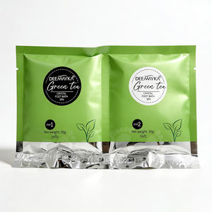 Bain de pieds en cristal au thé vert de marque privée nouveau design Spa Deluxe Spa Pédicure Bain de pieds Soak Jelly Pedi Kit - Product Image 3