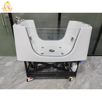 Baignoire de toilettage pour animaux de compagnie de grande taille EUR PET, baignoire pour chats et chiens, thérapie à l'ozone, piscine pour animaux de compagnie