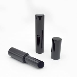Envase de Tubo de Lápiz Labial Magnético de Metal Ecológico Vacío Negro, Diámetro 21xAlto 70mm, Color Personalizado, Serigrafía/Estampado en Caliente/Láser - Product Image 3