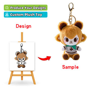 YangzhouToys mini peluche personalizzato produttore di peluche portachiavi giocattolo di peluche - Product Image 5