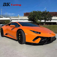 BK Tuning Huracan LP580 LP610 Mise à niveau Performante Bodykit Pièces de carrosserie en carbone sec pour Lamborghini Huracan LP580 LP610 Kits de carrosserie