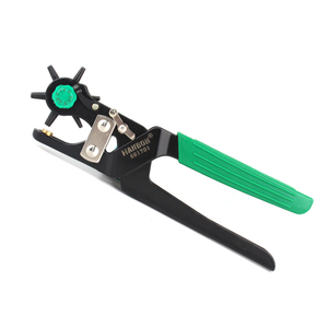 Outil de poinçonnage du cuir en promotion : poinçonne facilement des trous ronds de 2 mm à 4,5 mm – Pince rotative pour ceintures, sangles, tissus - Product Image 5