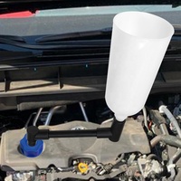 Juego de Embudo para Aceite de Motor, Herramienta de Cambio de Aceite con 14 Adaptadores Codificados por Colores para Toyota, Lexus, Subaru, Mazda, Dodge, Ford, BMW, VAG, 16 Unidades