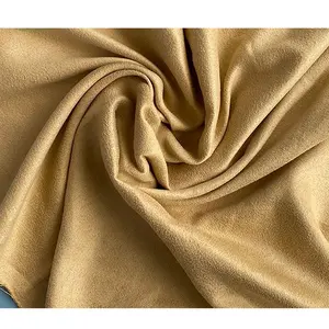 high quality cheap price 100% Polyester Brushed Knitting Soft Fleece Fabric Home Textile for bedding toys lining Flannel Fabric