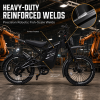 Vélo électrique tout-terrain OUXI GT2000 250W avec écran numérique intelligent, moteur puissant, conforme aux normes européennes, modèle 2027, directement de l'usine, certifié CE