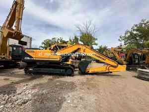 Excavatrice sur chenilles Hyundai 220-9S, faible nombre d'heures de fonctionnement, neuve, haute qualité, d'origine japonaise, moteur, boîte de vitesses, pompe - Product Image 5