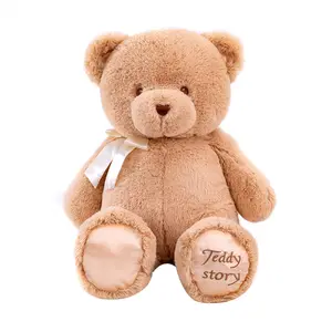 Großhandel niedlichen Plüsch gefüllte Babys pielzeug Günstige LOW MOQ Bunte Bär Stofftier Custom ized Teddybär Unisex Teady Bear