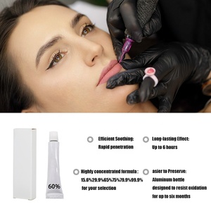 Usine de tatouage nouveau matériel maquillage Permanent Machine évêque tatouage 60% tatouage crème lèvres sourcils Microblading fournitures - Product Image 3