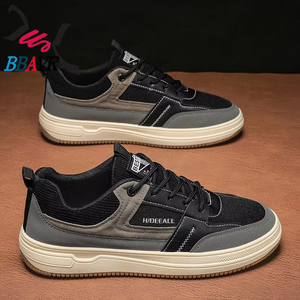 Zapatos para Hombre, Nueva Edición Coreana de Primavera, Modernos, Versátiles, Antideslizantes, Resistentes al Desgaste, Zapatos Deportivos y Casuales - Product Image 4
