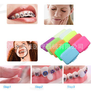 Cera Ortodóntica con Sabor a Fruta, Accesorio de Terapia Oral Protectora para Enderezar y Prevenir la Irritación en las Esquinas de la Boca - Product Image 4