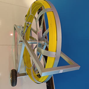 เหล็กดันสายไฟขนาด 1/2 นิ้ว x 300 เมตร ขนาด 12 มม. 11 มม. ทำจากไฟเบอร์กลาส โพลีเอทิลีนความหนาแน่นสูง เคลือบ ABS และ PP สำหรับการวางสายเคเบิล - Product Image 5