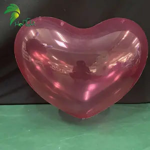 Розовые надувные пользовательские любовь сердце надувные пользовательские прозрачные подушки игрушка
