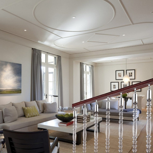 Excellente qualité design luxueux intérieur transparent acrylique balustrades maison duplex <span class=keywords><strong>rampe</strong></span> en plastique - Product Image 6