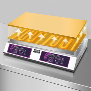 เครื่องทำซูเฟล่แพนเค้ก มัฟฟิน และวาฟเฟิล สแตนเลสแบบใหม่ ควบคุมด้วยระบบดิจิตอล ปรับอุณหภูมิได้ ตั้งเวลาได้ 110-240V - Product Image 6