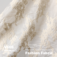 Textiles de mode motif abstrait fil de coton Tencel broderie tissu pour vêtements Textile de maison chemise bretelles housse de canapé