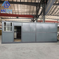Maison portable mobile pliante préfabriquée de haute qualité expédition construction rapide maison de conteneur pliable préfabriquée