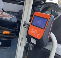 Validateur de porte de parc d'attractions Lecteur de carte de paiement Support Relais Lecteur de contrôle d'accès Porte Terminal ouvert