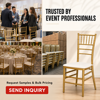 Chaise de mariage Chiavari Ergonovapro en fer pour banquets, événements, hôtels, salles à manger, réceptions, coussin doré, argenté, blanc, OEM, extérieur