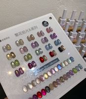 ZRKGEL Vernis à ongles gel effet œil de chat professionnel longue tenue, formule non toxique auto-nivelante rapide, conception de logo gratuite OEM