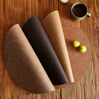 Tabletex, set de table en cuir vintage de luxe, set de table en similicuir, set de table imperméable, tapis à café