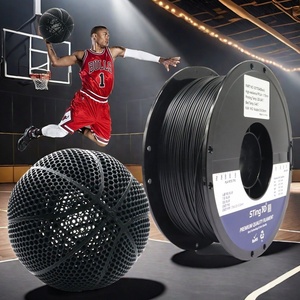 Sting3d airless bóng rổ 175mm PLA 3D in ấn Filament khả năng phục hồi cao fpla + Filament đầy đủ siize airless bóng 3D PLA Filament - Product Image 2