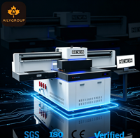 Imprimante UV grand format compacte 1016, prix usine, 3 têtes Ricoh Gen5, machine d'impression UV pour murs de fond professionnels