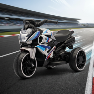 ของขวัญคริสต์มาสสำหรับเด็ก รถของเล่นไฟฟ้าแบบขี่ได้ ขายส่งราคาพิเศษ รถสามล้อขับเคลื่อนด้วยล้อ และมอเตอร์ไซค์สำหรับเด็ก - Product Image 4