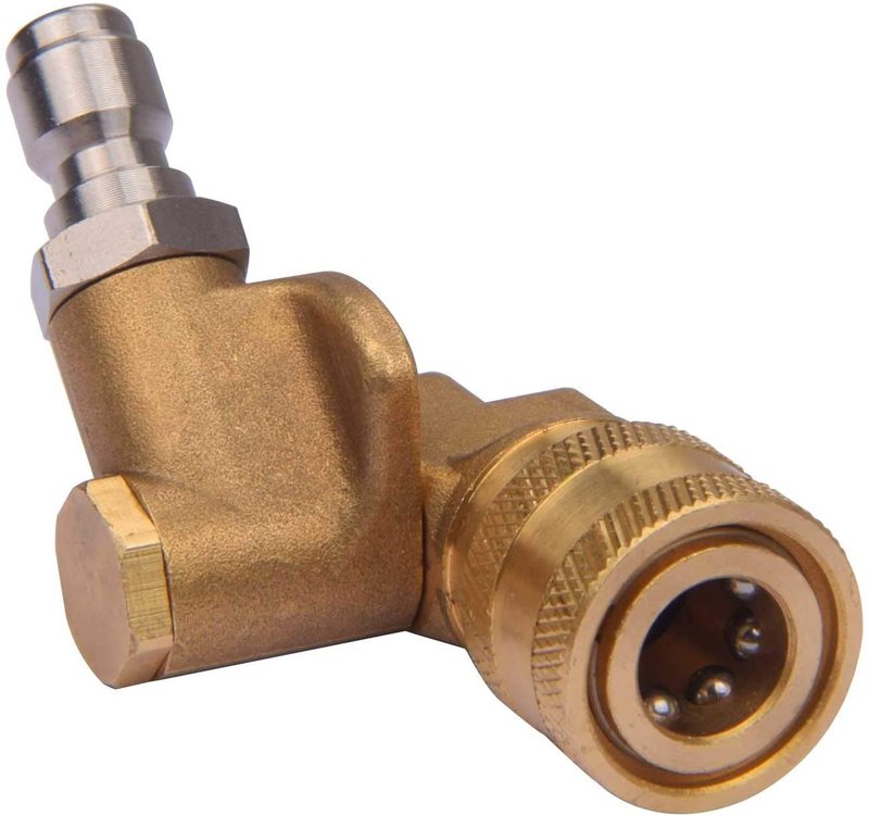 Quick Connecting Pivoting Coupler 180 Degree