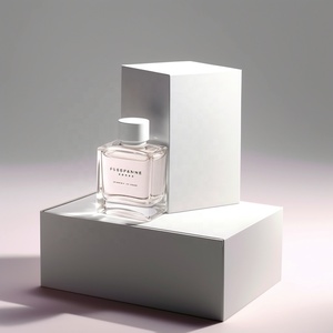 Usine en gros personnalisé de haute qualité de luxe minimaliste parfum emballage Carton boîte en fer blanc bouteille de parfum ensemble - Product Image 4
