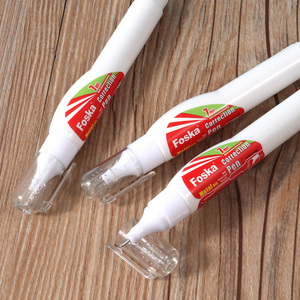 Corrección <span class=keywords><strong>de</strong></span> líquidos Foska <span class=keywords><strong>de</strong></span> alta calidad, buen precio, material escolar <span class=keywords><strong>de</strong></span> oficina <span class=keywords><strong>de</strong></span> secado rápido, Corrector <span class=keywords><strong>de</strong></span> líquidos con forma <span class=keywords><strong>de</strong></span> bolígrafo para estudiantes - Product Image 5
