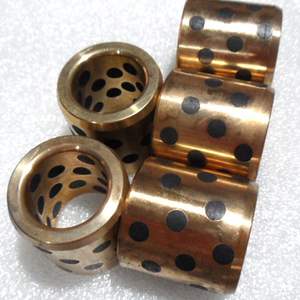 SOB20-30-30บูชตลับลูกปืนแบบแข็งแขนทองแดงกราไฟท์หล่อลื่นในตัวสำหรับขายส่งปลีก - Product Image 4