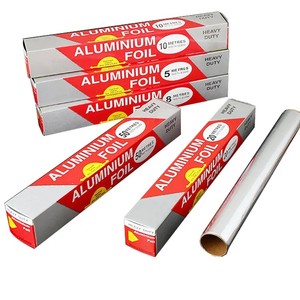 <span class=keywords><strong>Carta</strong></span> <span class=keywords><strong>stagnola</strong></span> standard resistente in alluminio per avvolgere cibi, grigliare, cuocere al forno 30cm*120m - Product Image 1