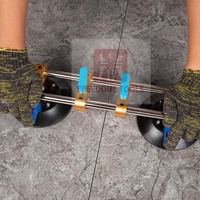 SPEEDONE Pompe à vide pneumatique pour joint de comptoir, ventouse à air, outil de nivellement de joints pour granit, marbre, quartz