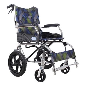 Fauteuil roulant pliable en alliage d'aluminium, roue arrière de 12 pouces, léger et portable pour personnes âgées, utilisation manuelle - Product Image 5