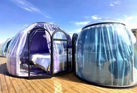 Cabine de ciel étoilé d'isolation thermique en Polycarbonate incassable pour la maison de dôme géodésique Igloo clair par temps extrême