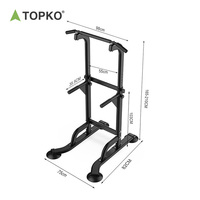 Station d'entraînement multifonction TOPKO Sport : Barre de traction, station de dips, équipement de musculation