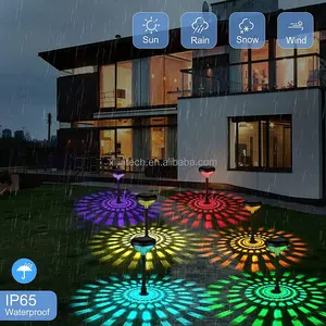 garden lights for tree outdoor waterproof led golden supplier integrated light solar