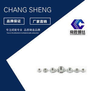Tuercas de Brida Chang Sheng M6 Zincadas Grado A 4.8 para la Industria de la Construcción - Product Image 4