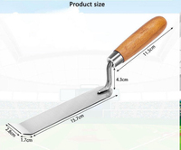 Spatule de jardinage en acier inoxydable prête à l'emploi pour le baseball et le jardinage